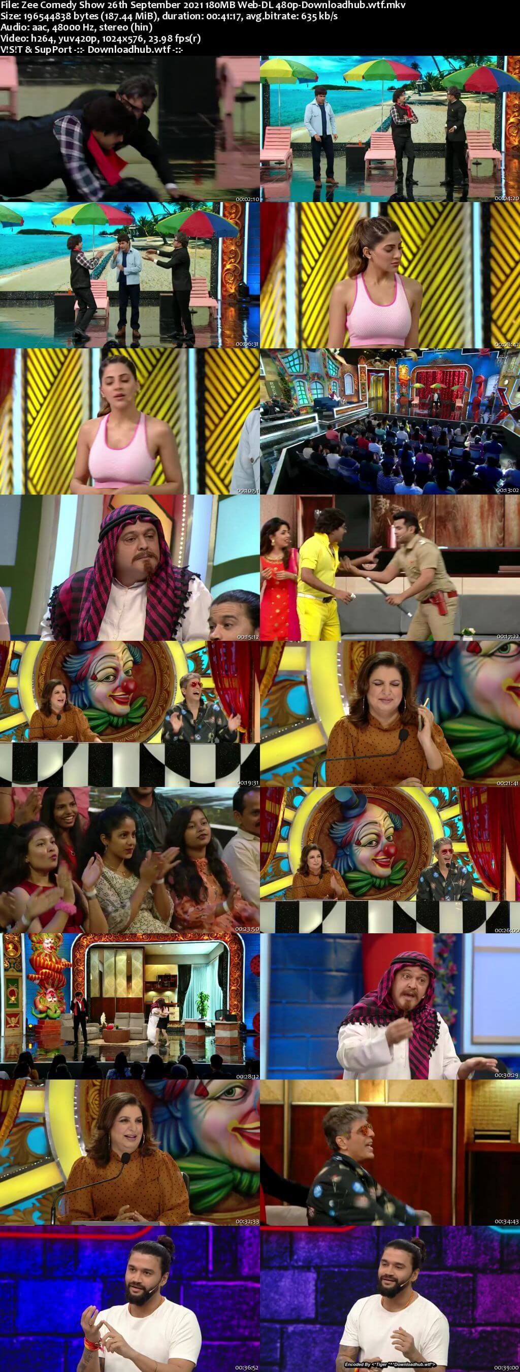 Zee Comedy Show 9/26/2021 Episode 18 Web-DL 480p