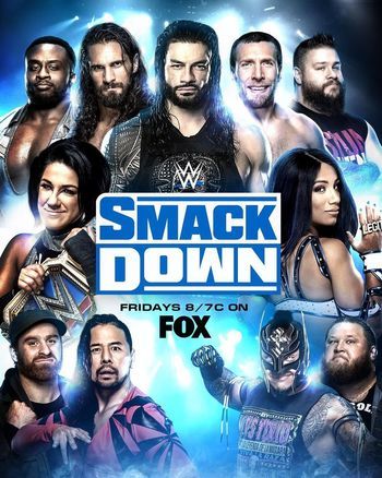 WWE Friday Night Smackdown 1st October 2021 720p 300MB HDTV 480p