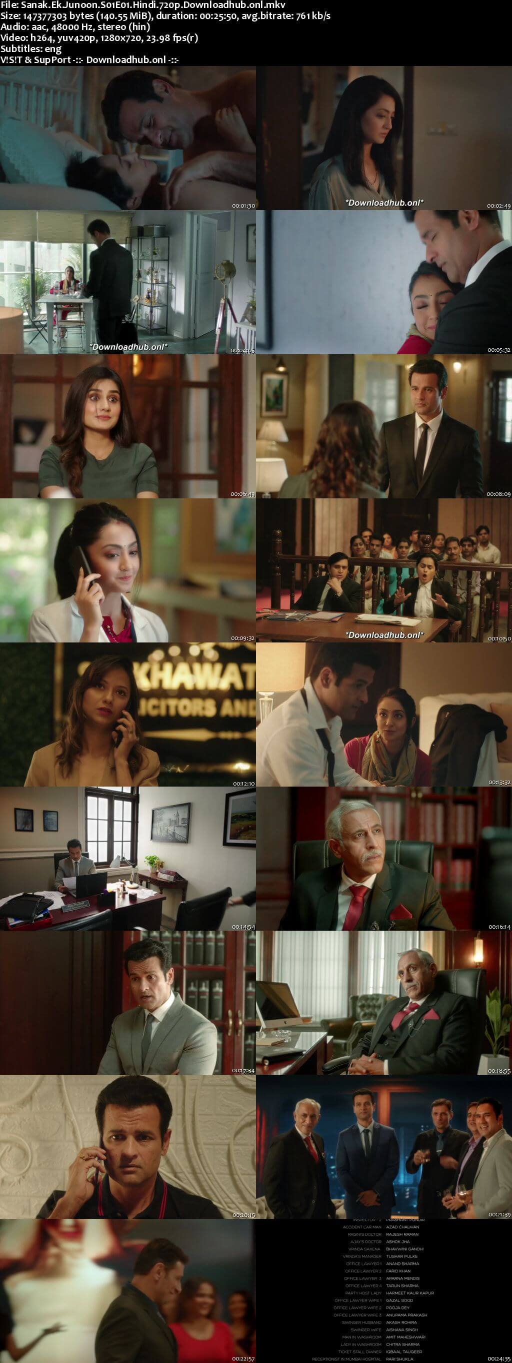 Sanak Ek Junoon 2021 Hindi Season 01 Complete 720p HDRip ESubs