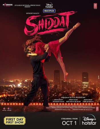 Shiddat 2021 Hindi 720p HDRip ESubs