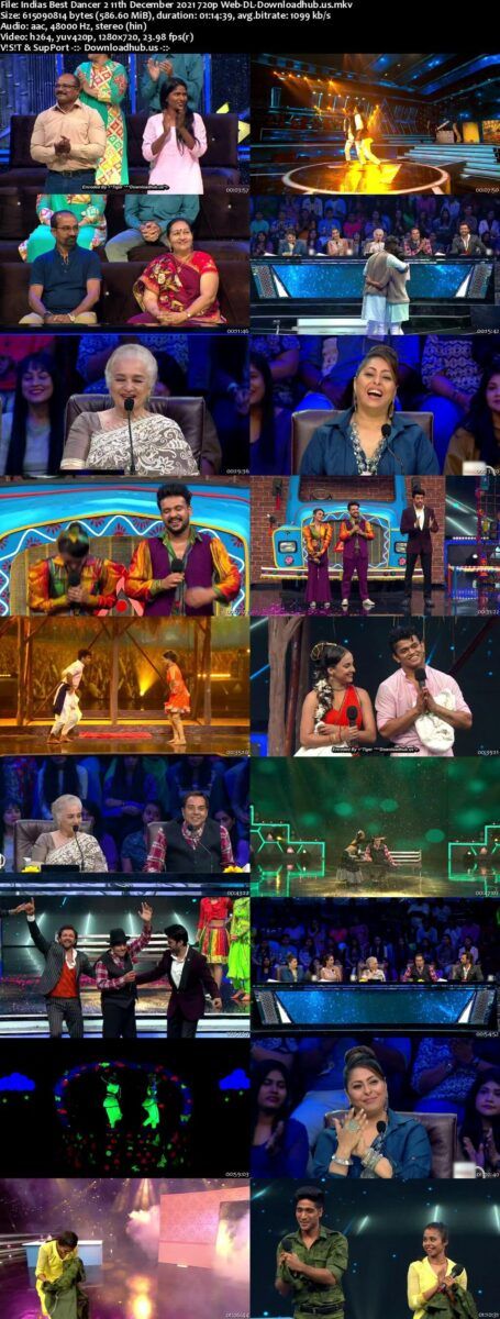 Indias Best Dancer 2 11 December 2021 Episode 17 Web-DL 720p 480p